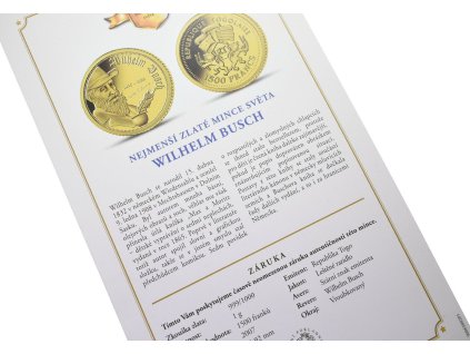 66193 1 66193 1 66193 1 1500 franku 2007 au 1 00 g 999 1000 wilhelm busch