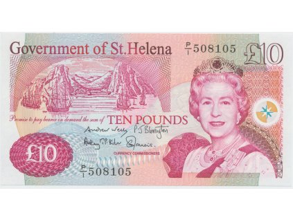 66283 svata helena 10 pounds 2012 p 12b