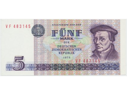 66553 nemecko ndr 5 dm 1975 ii vydani 1984 ros 361e