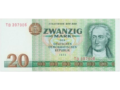 66556 nemecko ndr 20 dm 1975 i vydani ros 362a