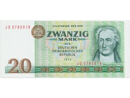 66559 nemecko ndr 20 dm 1975 ii vydani 1986 ros 362c