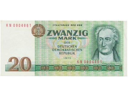 66562 nemecko ndr 20 dm 1975 ii vydani 1986 ros 362c