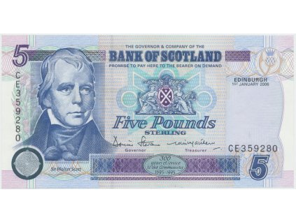 66586 66586 skotsko 5 pounds 2006 p 183