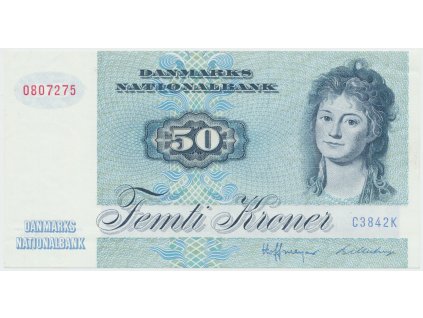 Dánsko, 50 Kroner 1984, P.50f