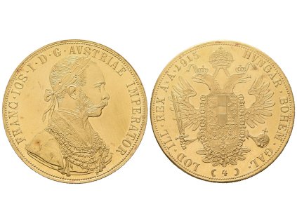 66697 1 4 dukat 1915 starsi novorazba