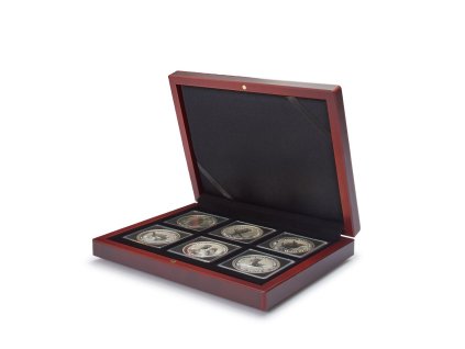 volterra coin case for 6 quadrum coin capsules