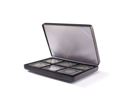 nobile coin case for 6 quadrum capsules black
