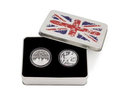 68047 sada dvou stribrnych minci 2020 bitva o britanii