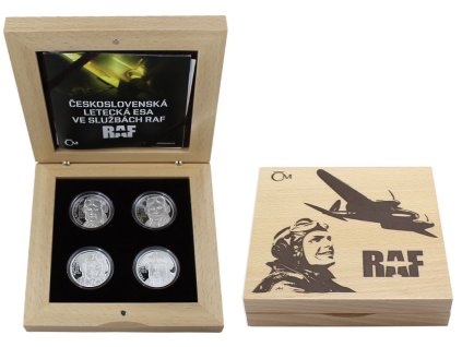 004306 sada stribrnych minci raf csl letci letecka esa 2017 proof 01 det1
