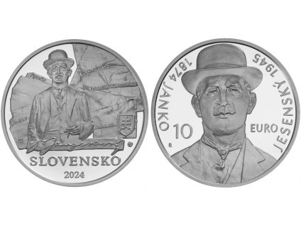 68056 68056 10 euro 2024 janko jesensky