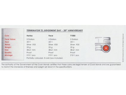 68362 68362 cook islands terminator t2 judgement day