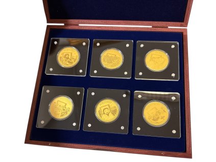 69379 5 benin sada zlatych minci 2024