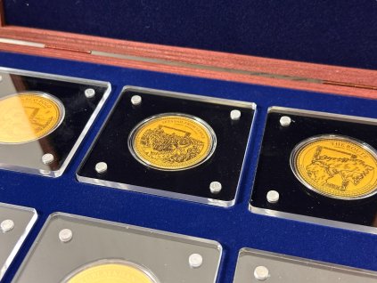 69379 6 benin sada zlatych minci 2024