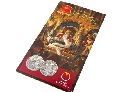 71056 71056 rakousko 10 euro 2010 karel veliky