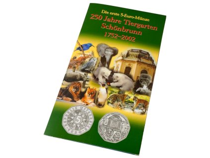 Rakousko, 5 Euro 2002 - Zoo v Schönbrunnu