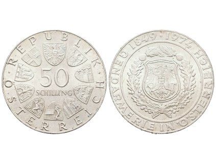 Rakousko, 50 Schilling 1974 - Četnictvo