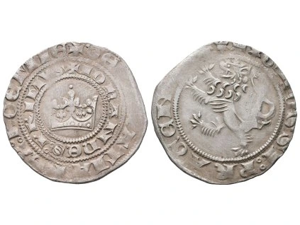 Jan Lucemburský, Pražský groš, Castelin 1