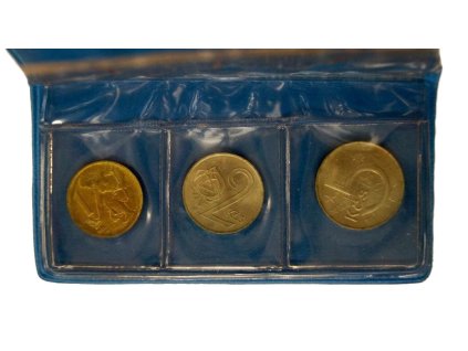 73174 3 73174 3 1982 rocnikova sada obeznych minci v modrem plastu od 1 kc 191437197