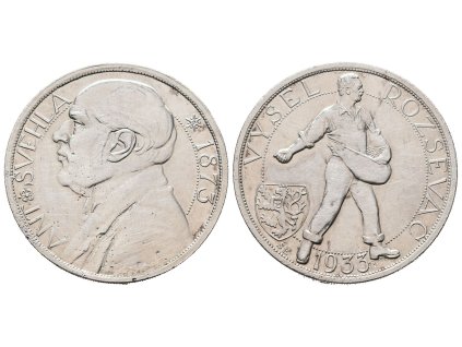 73186 73186 ar medaile 1933 antonin svehla