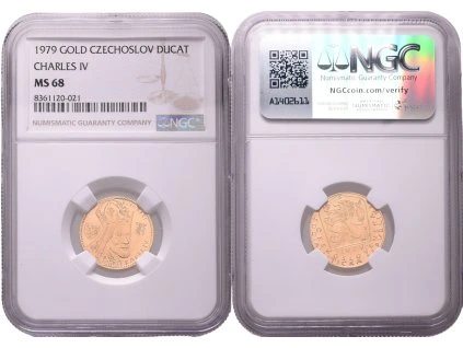 Dukát 1979, NGC MS 68