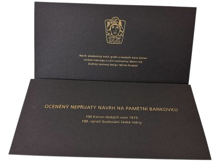 73618 2 73618 2 100 koruna 2019 pametni bankovka ke 100 vyroci budovani cs meny karel englis neprijaty navrh