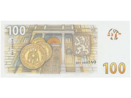 73618 4 73618 4 100 koruna 2019 pametni bankovka ke 100 vyroci budovani cs meny karel englis neprijaty navrh