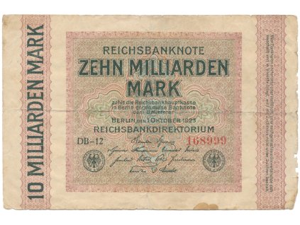 75283 75283 nemecko 10 milliarden mark 1923 ro 114c