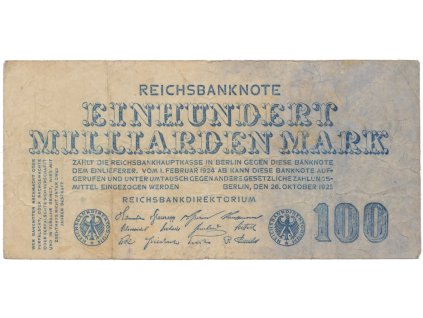 75532 75532 nemecko 100 milliarden mark 1923 ro 123