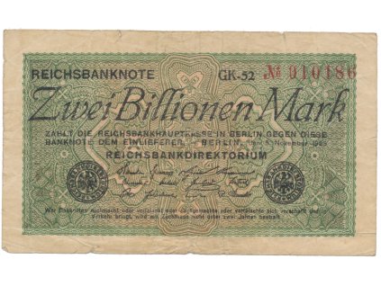 75556 nemecko 2 millionen mark 1923 ro 132a