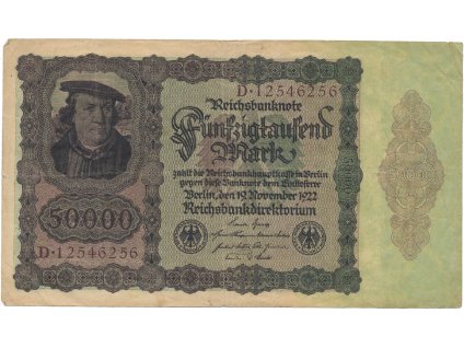 75643 75643 nemecko 50000 mark 1922 ro 78