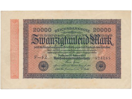 75739 75739 nemecko 20000 mark 1923 ro 84b