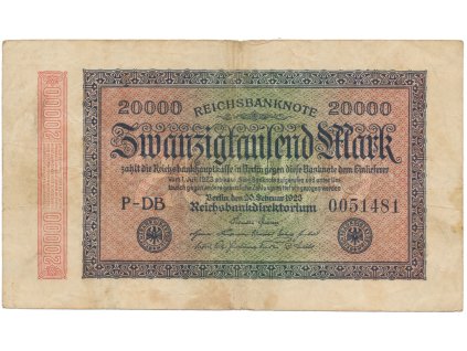 75763 75763 nemecko 20000 mark 1923 ro 84f