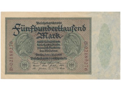 75805 75805 nemecko 500000 mark 1923 ro 87b