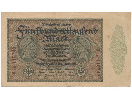 75832 75832 75832 nemecko 500000 mark 1923 ro 87e