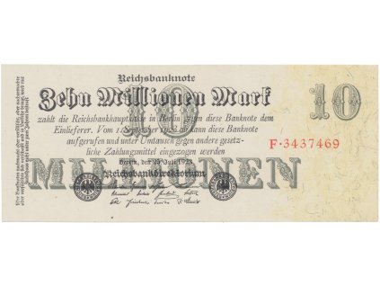 76129 76129 nemecko 10 millionen mark 1923 ro 95