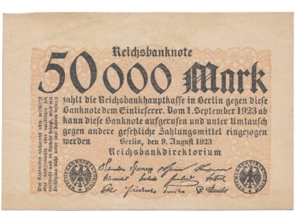 76243 76243 76243 nemecko 50000 mark 1923 ro 98