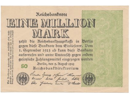 76279 76279 76279 nemecko 1 million mark 1923 ro 101a