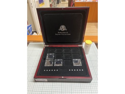 76813 3 76813 3 pouzite etue fabulous 12 silver colection 2x vlozka rozmer foto