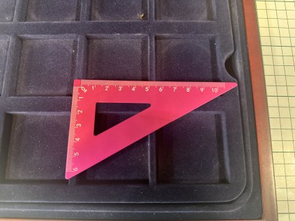 Použité - Dřevěná Etue - Rozměr foto