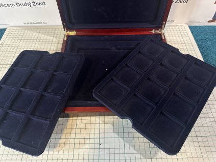 77107 3 pouzite drevena etue rozmer foto