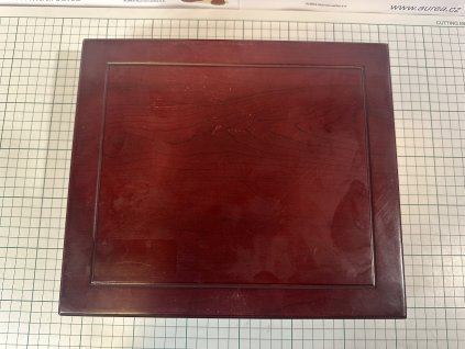 Použité - Dřevěná Etue - Plato 12 Quadrum - "Největší záhady světa"