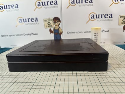 Použité - Dřevěná Etue - plato 12 Quadrum - Rozměr foto