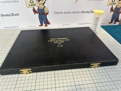 Použité - Etue České stříbrné mince - 2001 - 2005 "BJ" - 2. díl