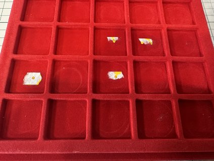 Použité - Mincovní plato - Rozměr foto