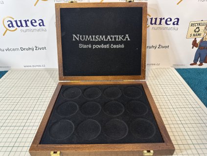 Použité - Dřevená Etue - Rozměr foto