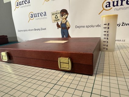 Použité - Dřevěná Etue  - Rozměr foto