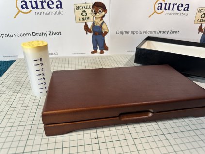 Použité - Dřěvěná Etue  - Rozměr foto