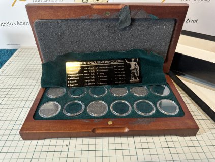 Použité - Dřěvěná Etue  - Rozměr foto