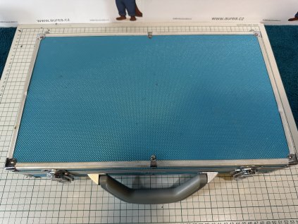 Použité - Kufřík Hliníkový Leuchtturm s platy - Rozměr foto