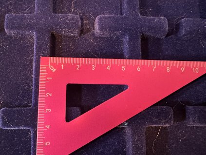 Použité - Kufřík Hliníkový Leuchtturm s platy - Rozměr foto